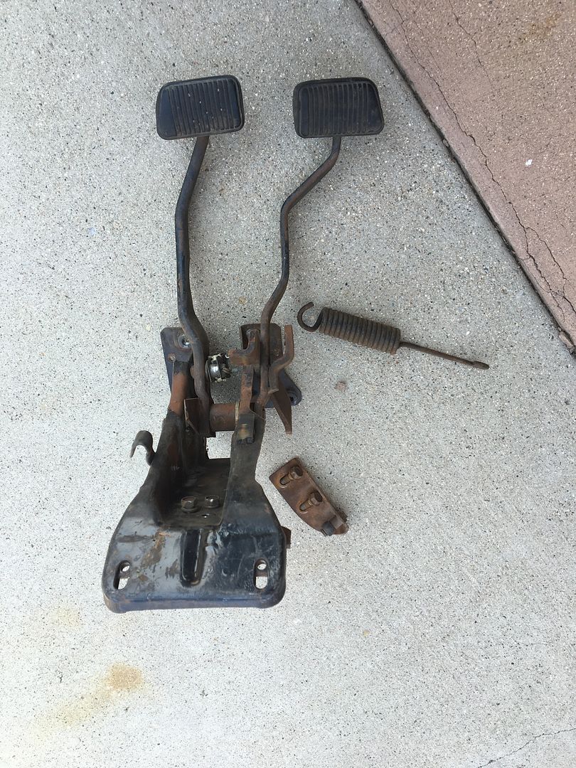 1967 mustang clutch pedal assembly Vintage Mustang Forums